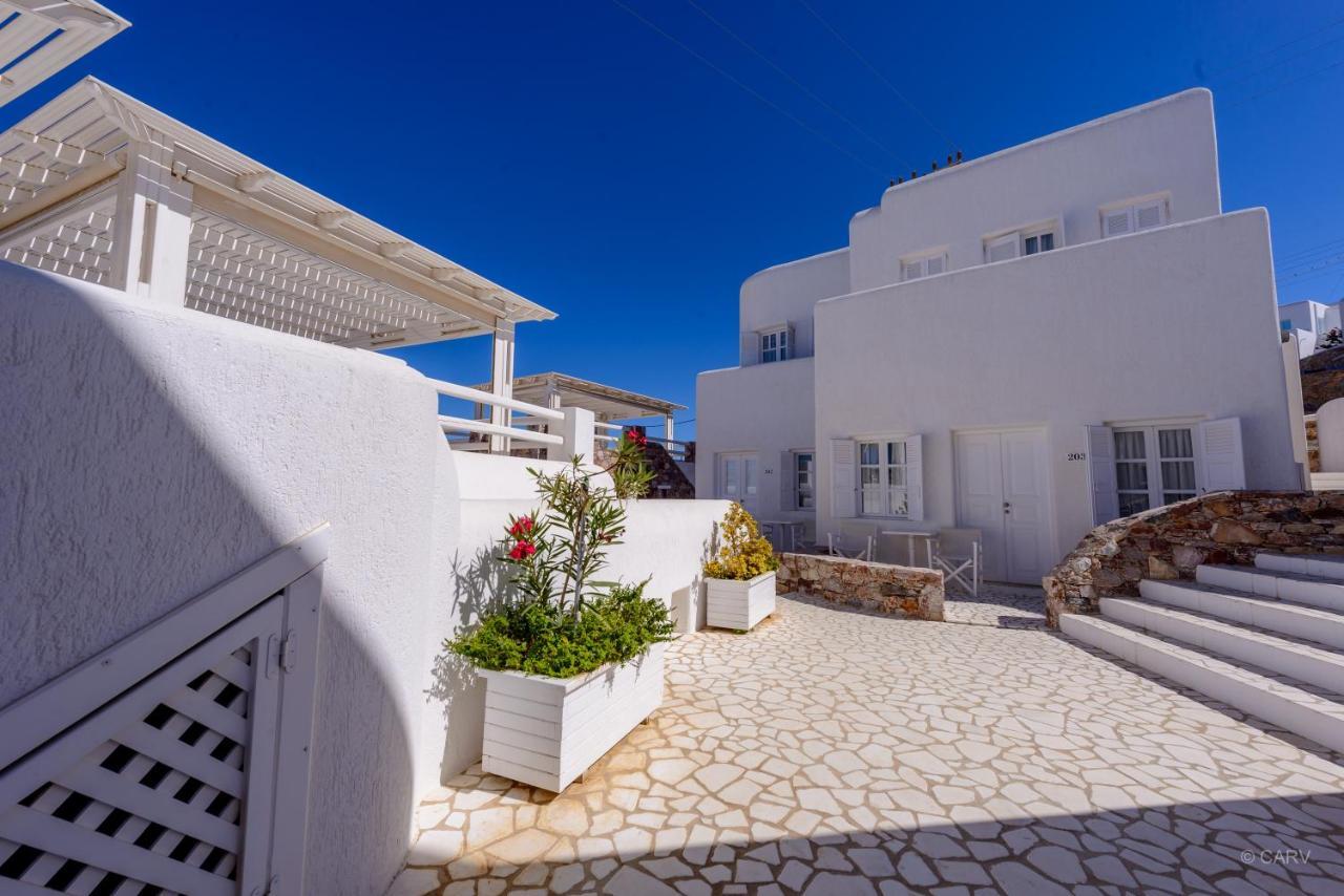 Aspalathras White Hotel Folegandros Town Bagian luar foto