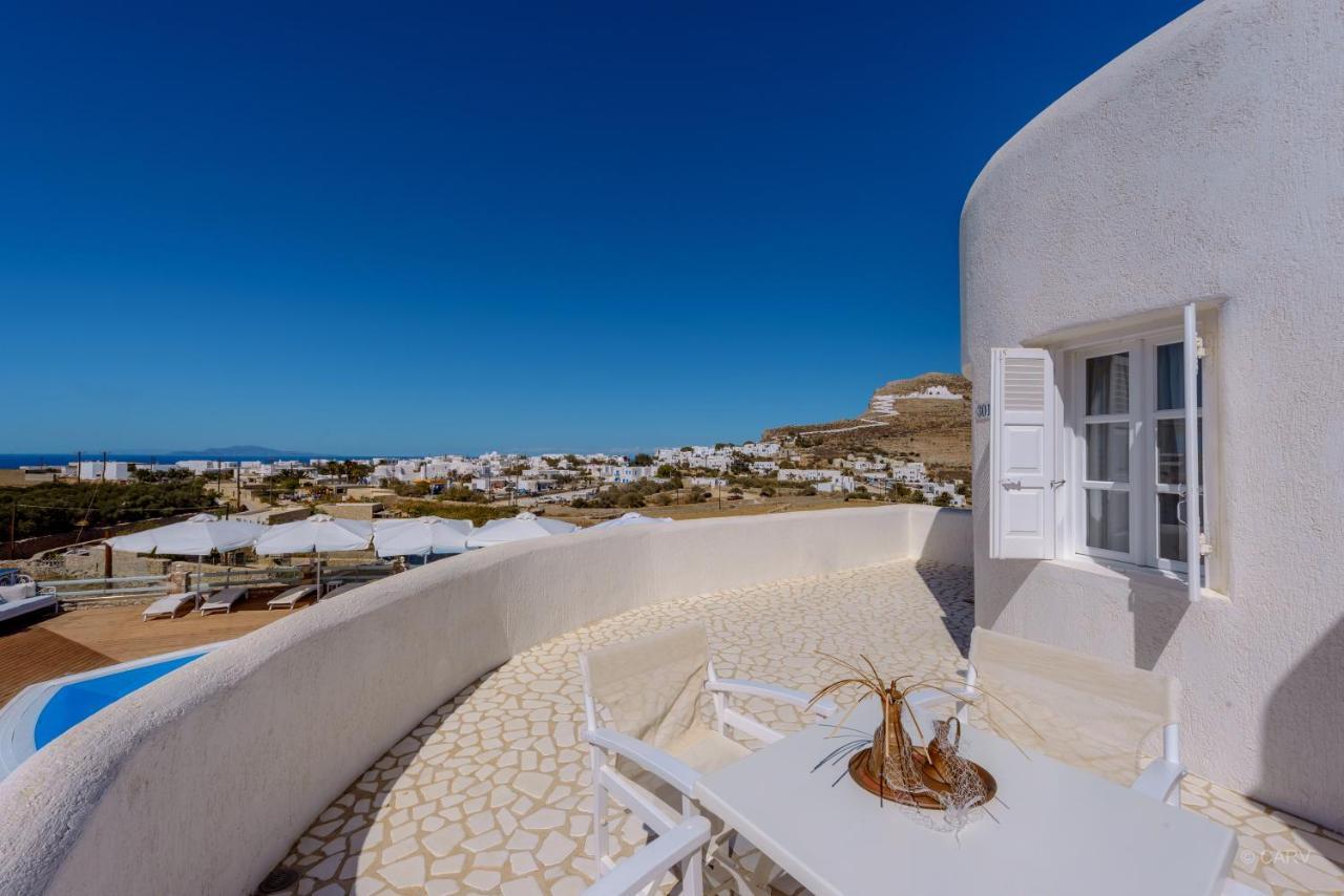 Aspalathras White Hotel Folegandros Town Bagian luar foto