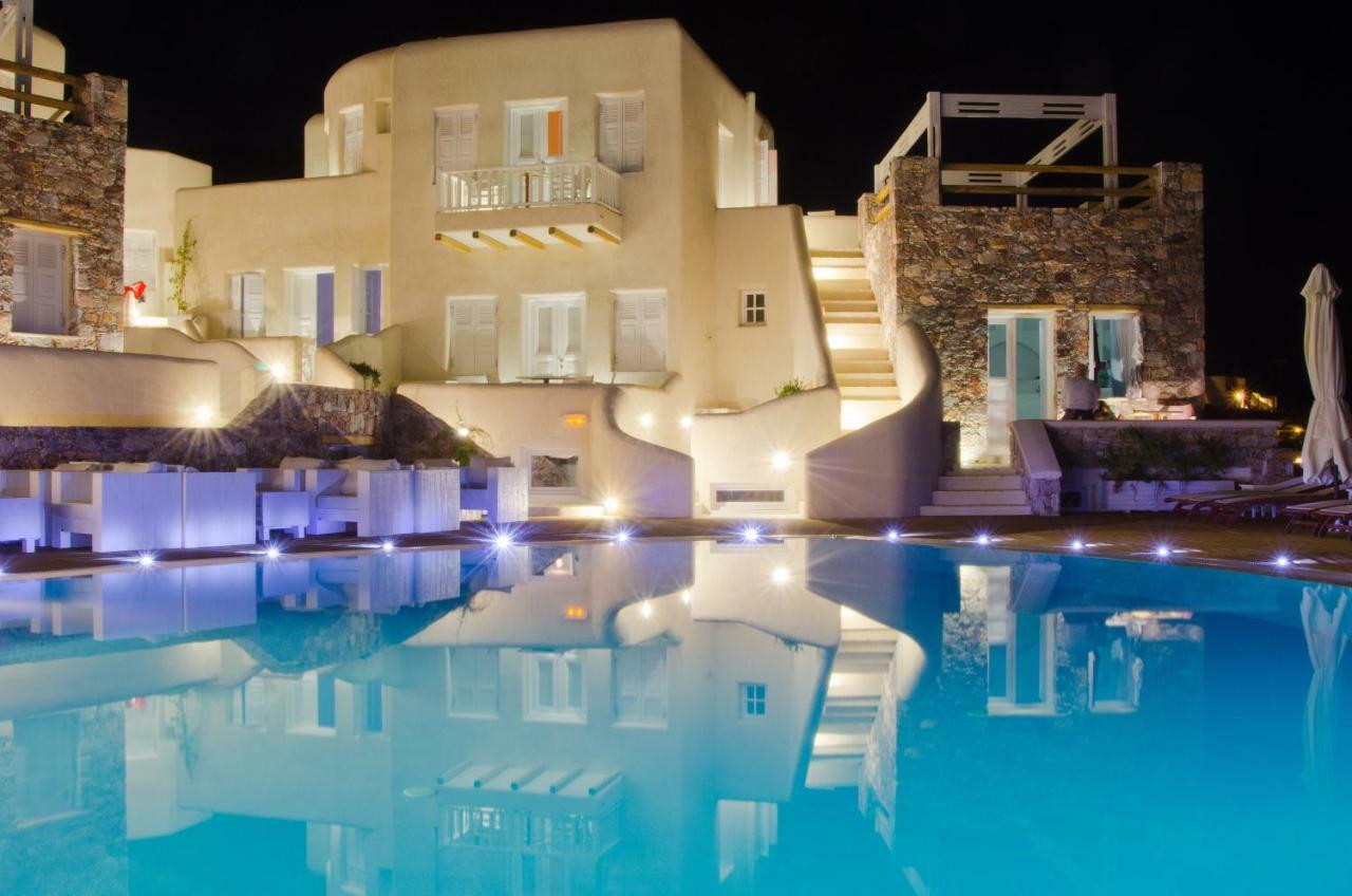 Aspalathras White Hotel Folegandros Town Bagian luar foto